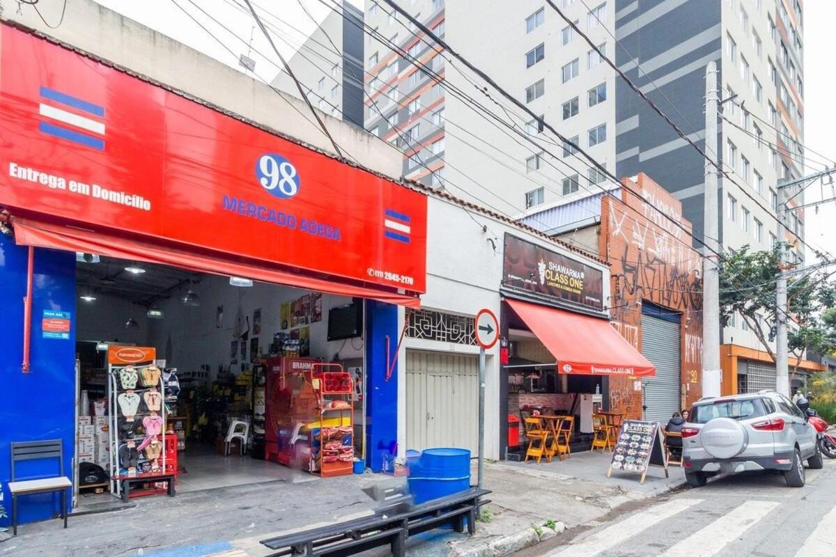 Rubi Studio No Bras Com Piscina - Metro Bras São Paulo Buitenkant foto